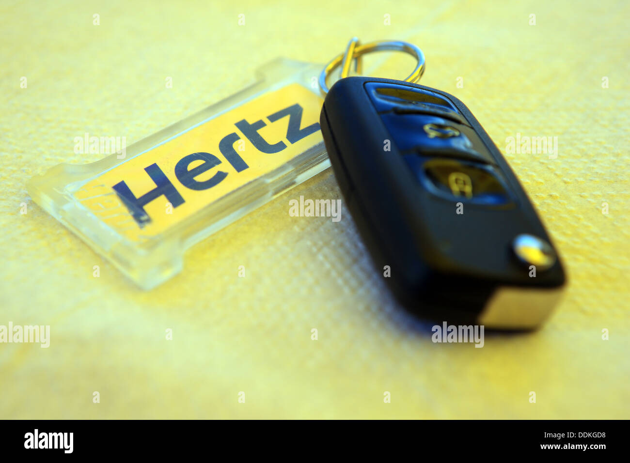 Hertz 租車鎖匙