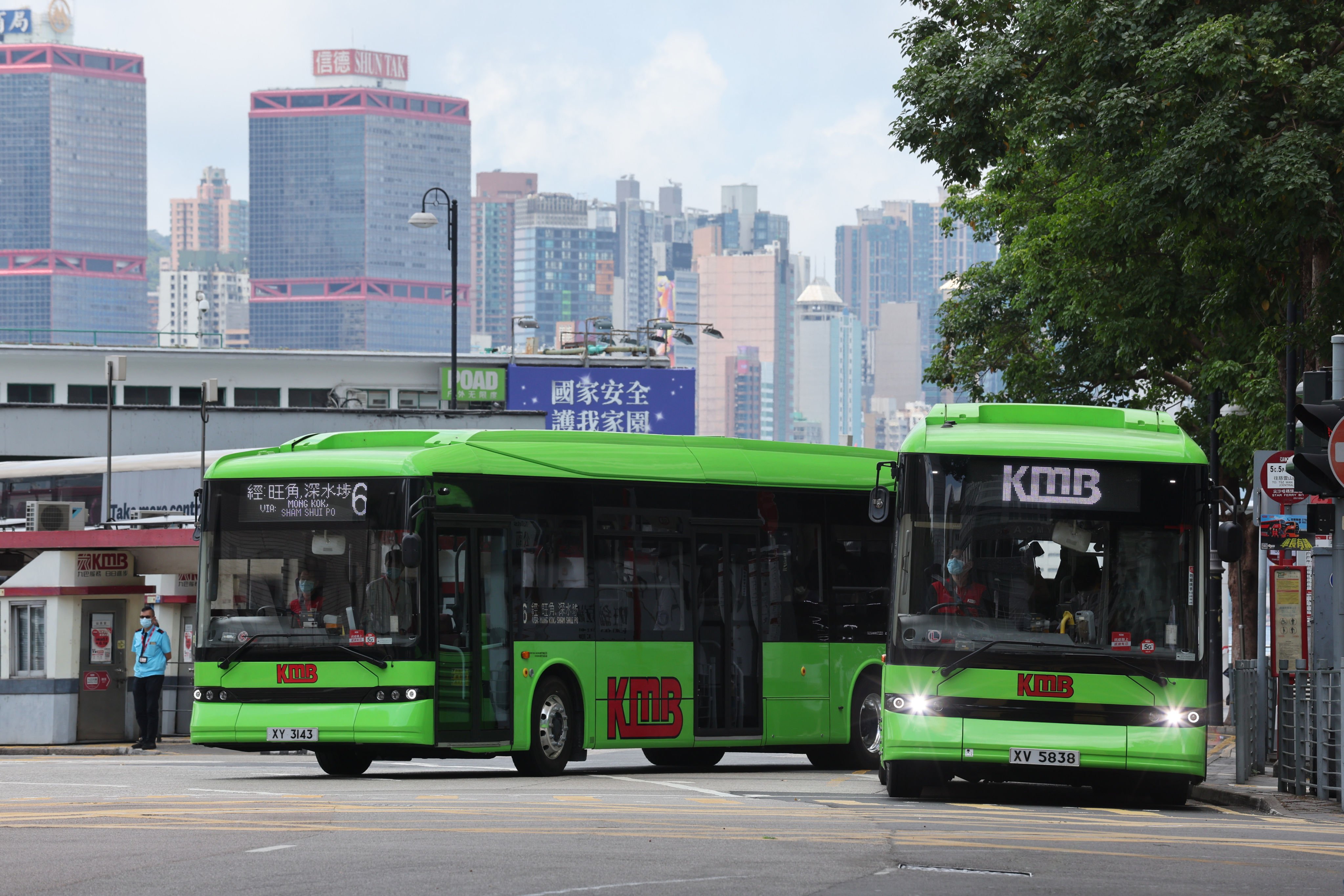 九巴電動巴士車隊